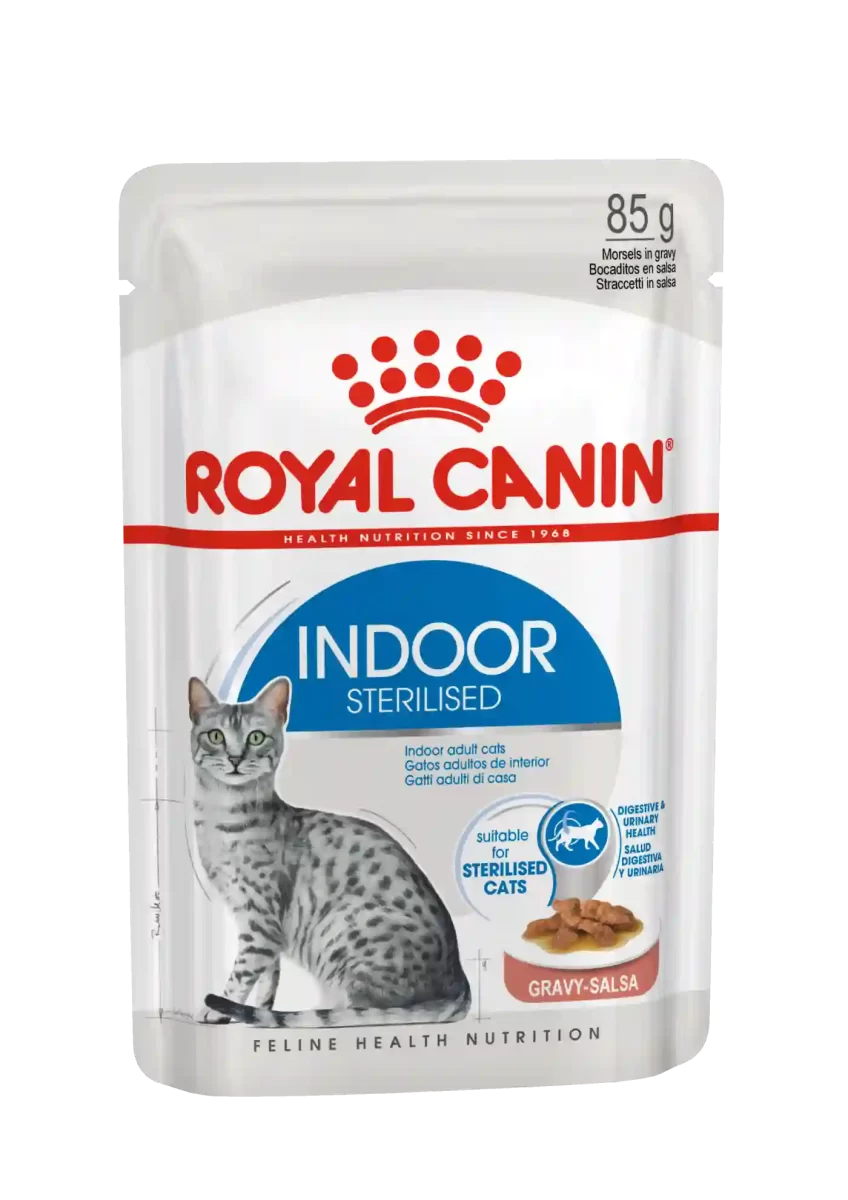 Royal Canin para gato esterilizado Indoor 85 GR
