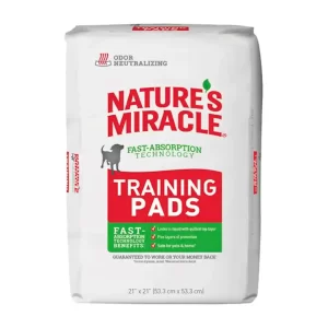 NATURES MIRACLE TRAINING PADS