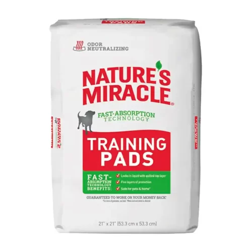 NATURES MIRACLE PAÑALES TRAINING PADS