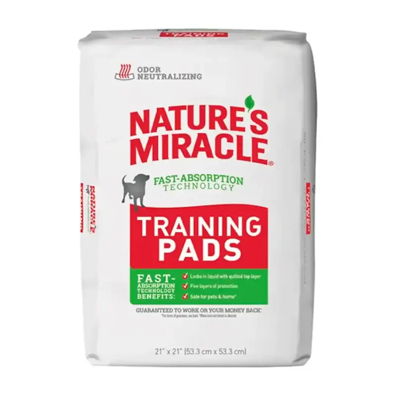 NATURES MIRACLE PAÑALES TRAINING PADS