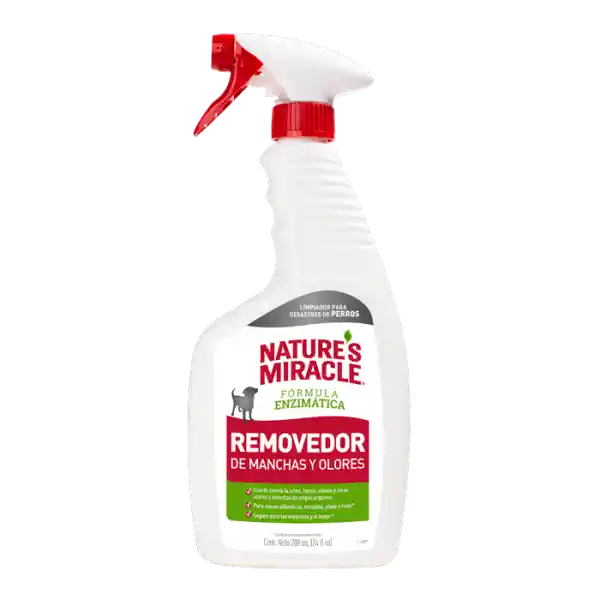 NATURES MIRACLE REMOVEDOR DE MANCHAS Y OLORES 709 ML