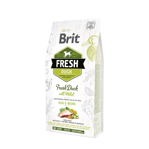 BRIT FRESH DUCK WITH MILLET ACTIVE RUN & WORK