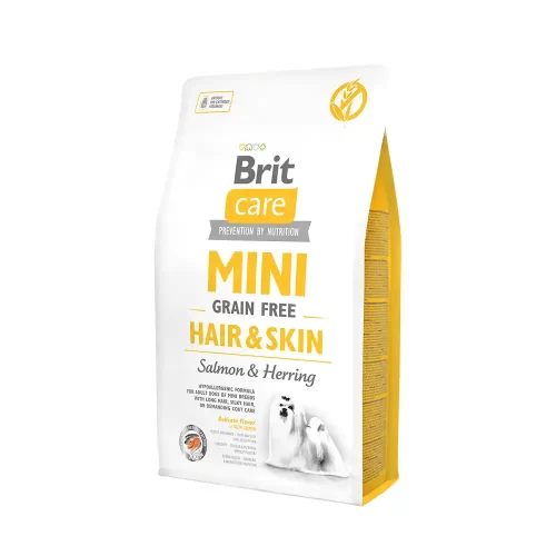 BRIT CARE MINI GF HAIR & SKIN 2KG