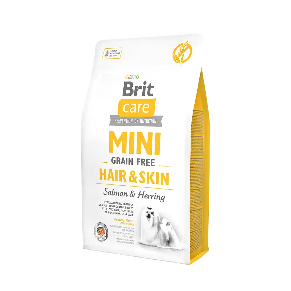 Brit Care Mini GF Hair & Skin 2KG