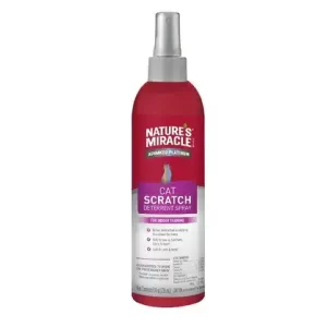 NATURES MIRACLE ADVANCED PLATINUM CAT SCRATCH DETERRENT SPRAY NO RASGUÑOS PARA GATOS 236 ML