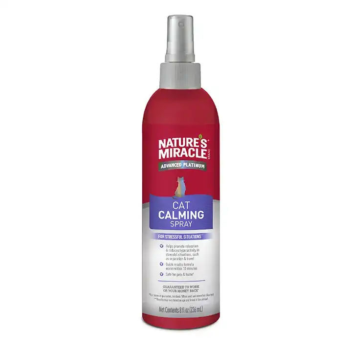 NATURES MIRACLE ADVANCED PLATINUM CAT CALMING SPRAY 236 ML