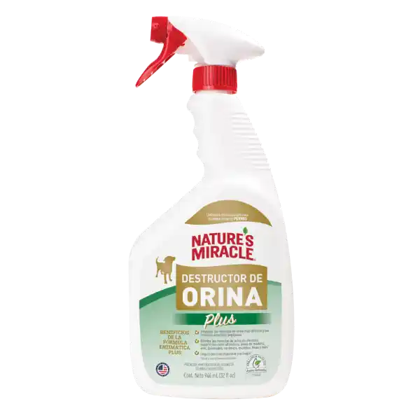 NATURES MIRACLE DESTRUCTOR DE ORINA PERRO 946 ML