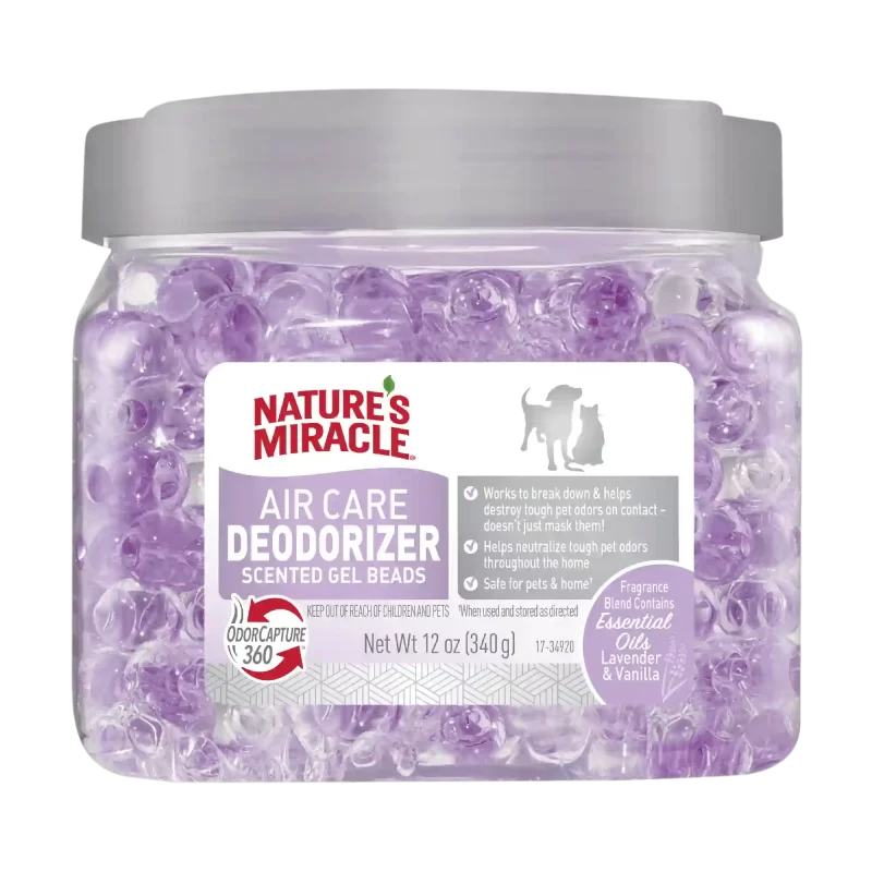 NATURES MIRACLE AIRCARE DEODOR GEL 340 GR