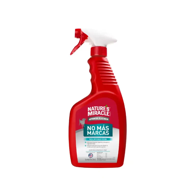 NATURES MIRACLE ADVANCED PLATINUM NO MAS MARCAS PARA PERRO 709 ML