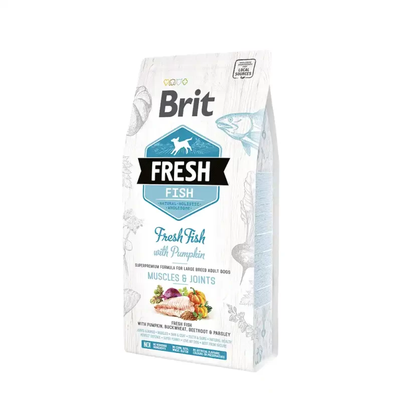 BRIT FRESH FISH WITH PUMPKIN ADULT LARGE