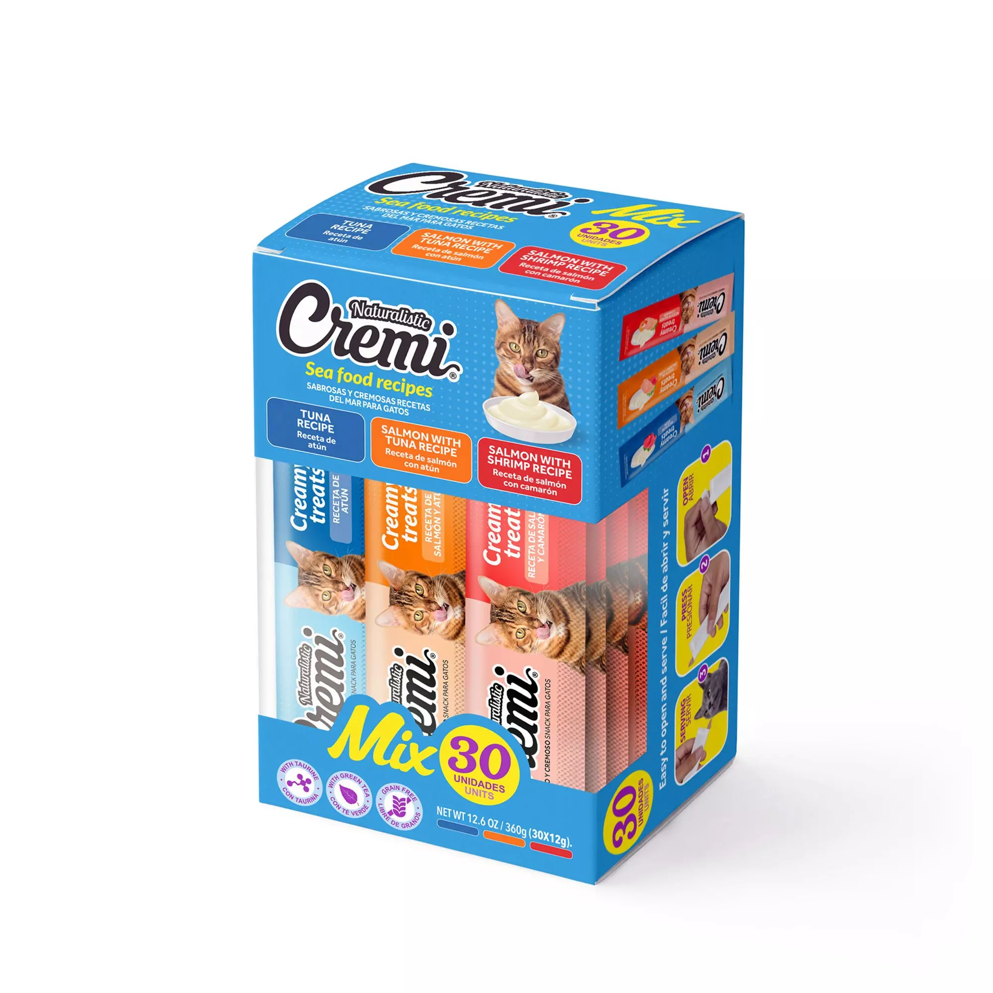 NATURALISTIC CREMI BOX SEA FOOD RECIPE 30