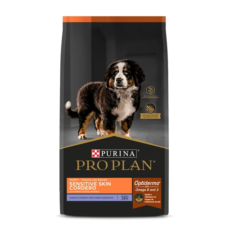 PROPLAN SENSITIVE SKIN CORDERO CACHORRO