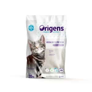Arena para Gatos Origens Super Premium con Eucalipto