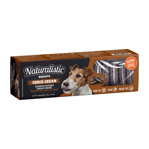 Naturalistic-Biscuits-Choco-Cream-120gr-Snack-para-perros Naturalistic Galleta crema choco 120 Gr