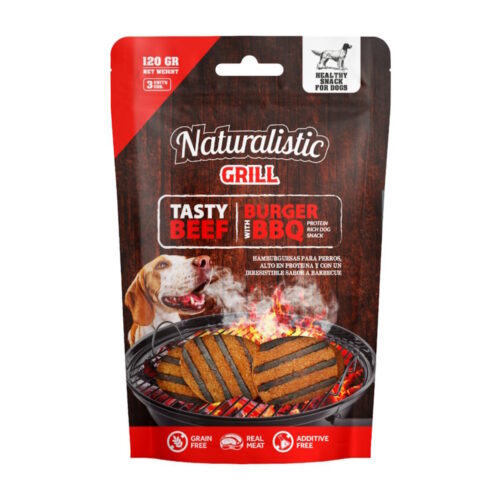 Naturalistic Grill Tasty hamburguesa de res con bbq 120 GR