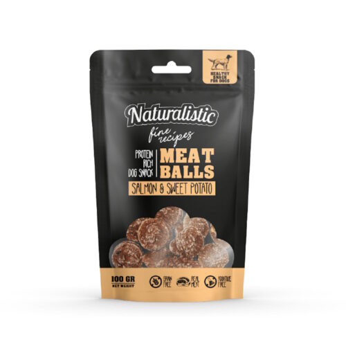 Naturalistic Fine Recipe Meatballs Salmón y Camote100 G