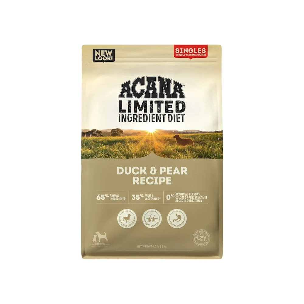 Acana Singles Duck y Pear 10.2 KG